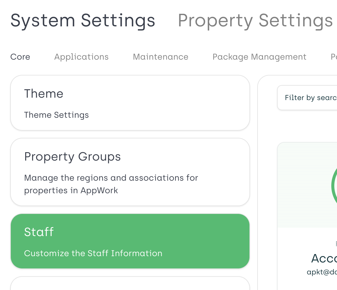 Create or Edit an Admin Profile